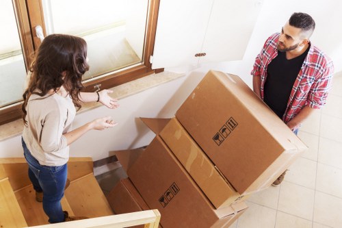 Practical storage solutions in a busy London neighborhood